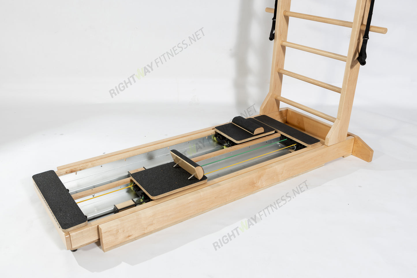 Solid Maple Dual Carriage CoreAlign Pilates Reformer