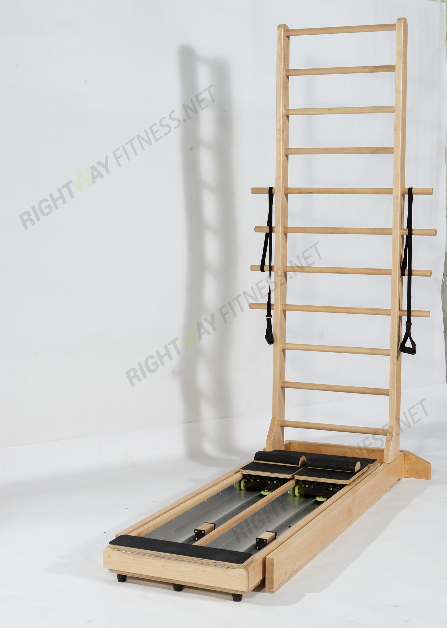 Solid Maple Dual Carriage CoreAlign Pilates Reformer