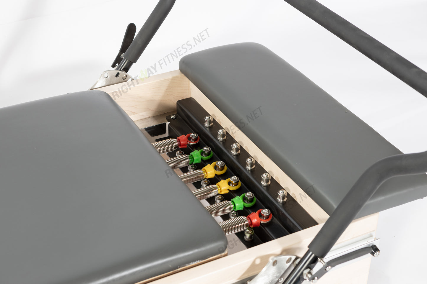 Dual-Slide Outer Track Maple Wood Pilates Reformer