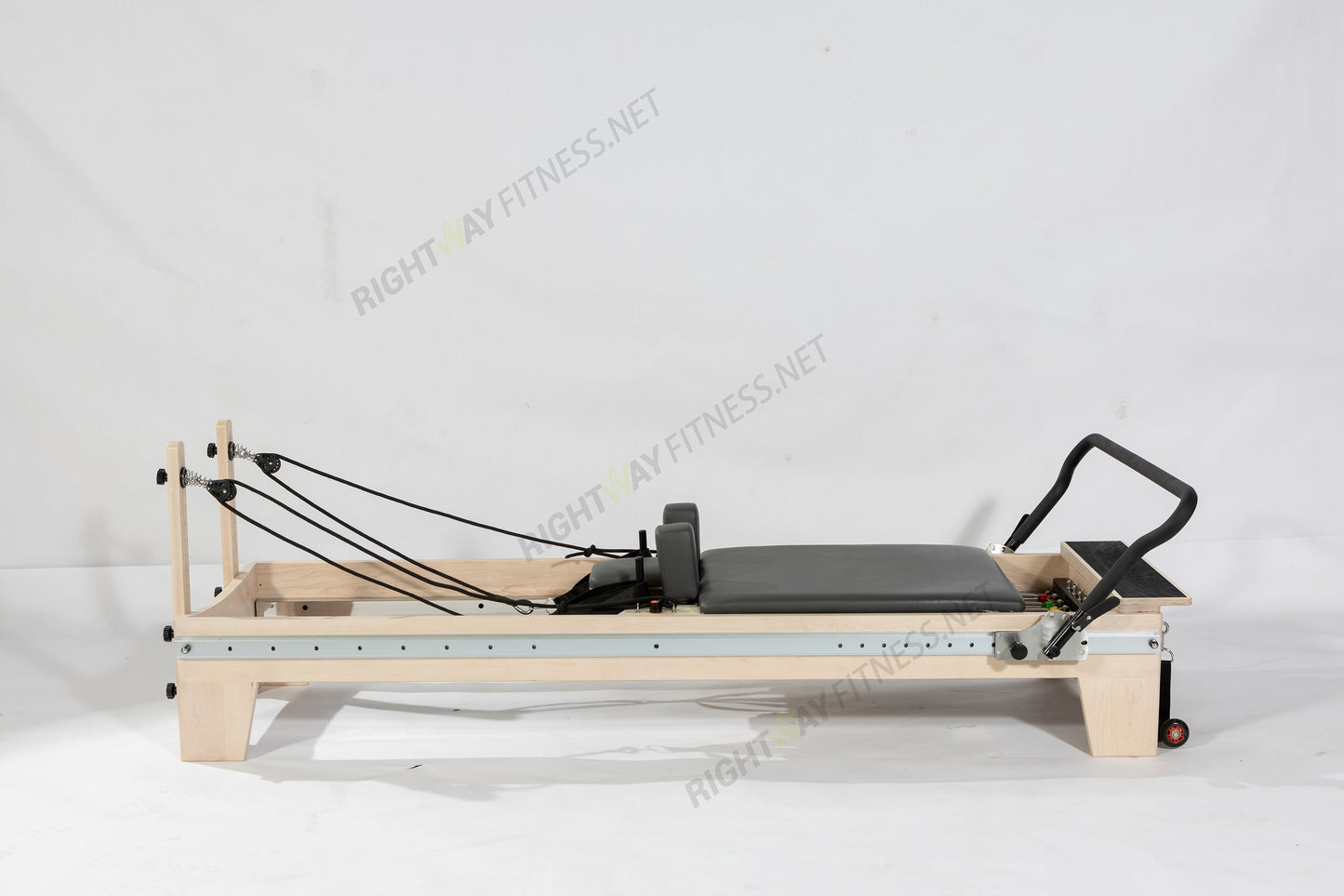Dual-Slide Outer Track Maple Wood Pilates Reformer