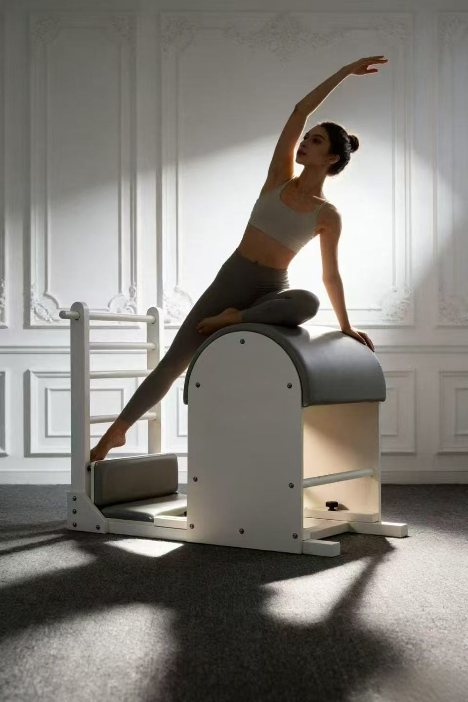 Auxiliary Pilates Equipment: Ladder Barrel, Spine Corrector, Gyrotonic, Pilates Tower