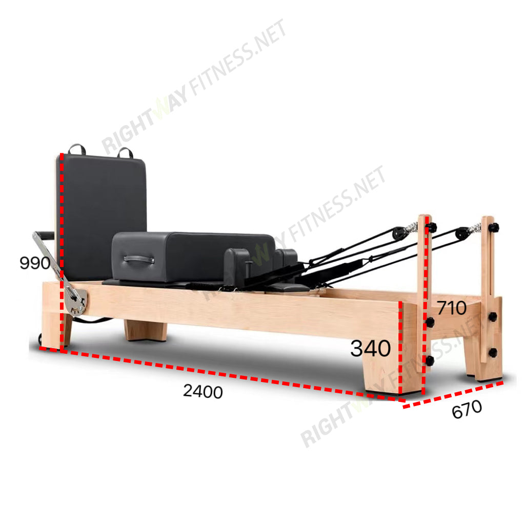 Classic Maple Wood Pilates Reformer