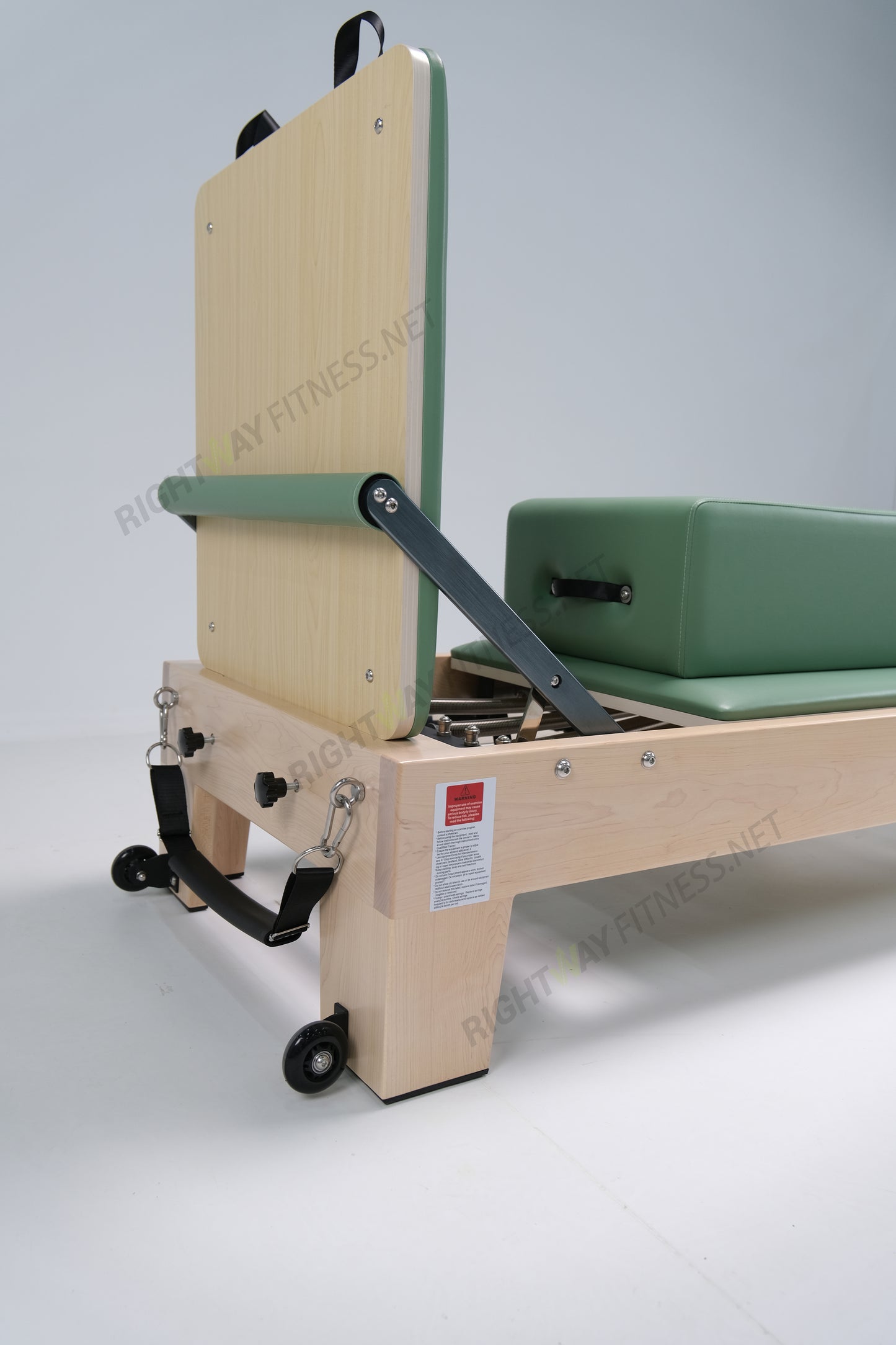 Solid Maple Inner Track Pilates Reformer with Aluminum Graduated Posts
