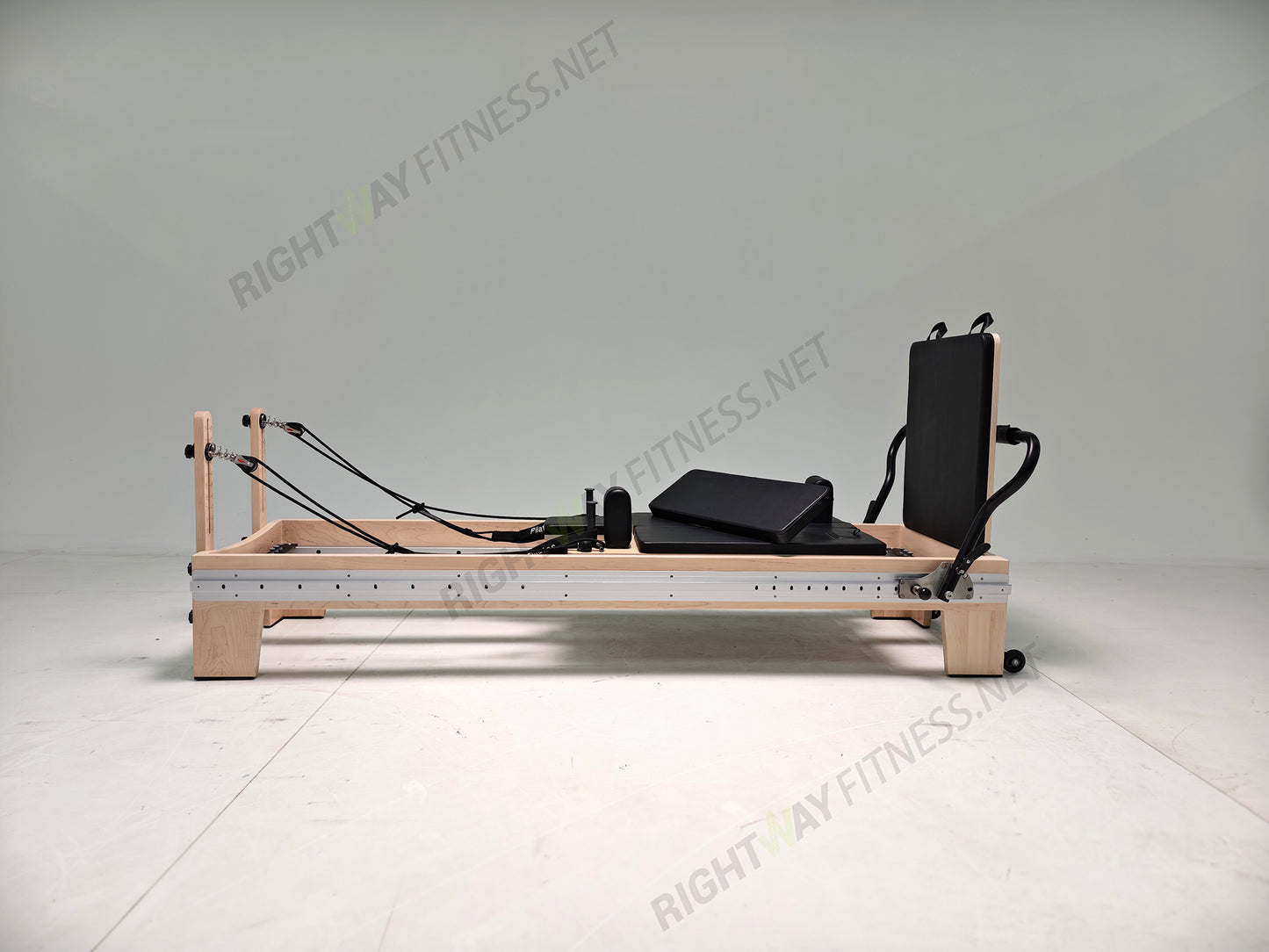 Dual-Slide Outer Track Maple Wood Pilates Reformer