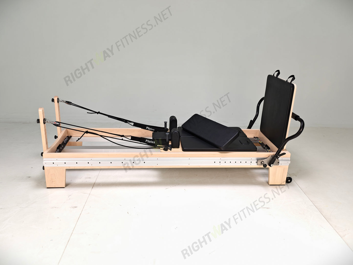 Dual-Slide Outer Track Maple Wood Pilates Reformer
