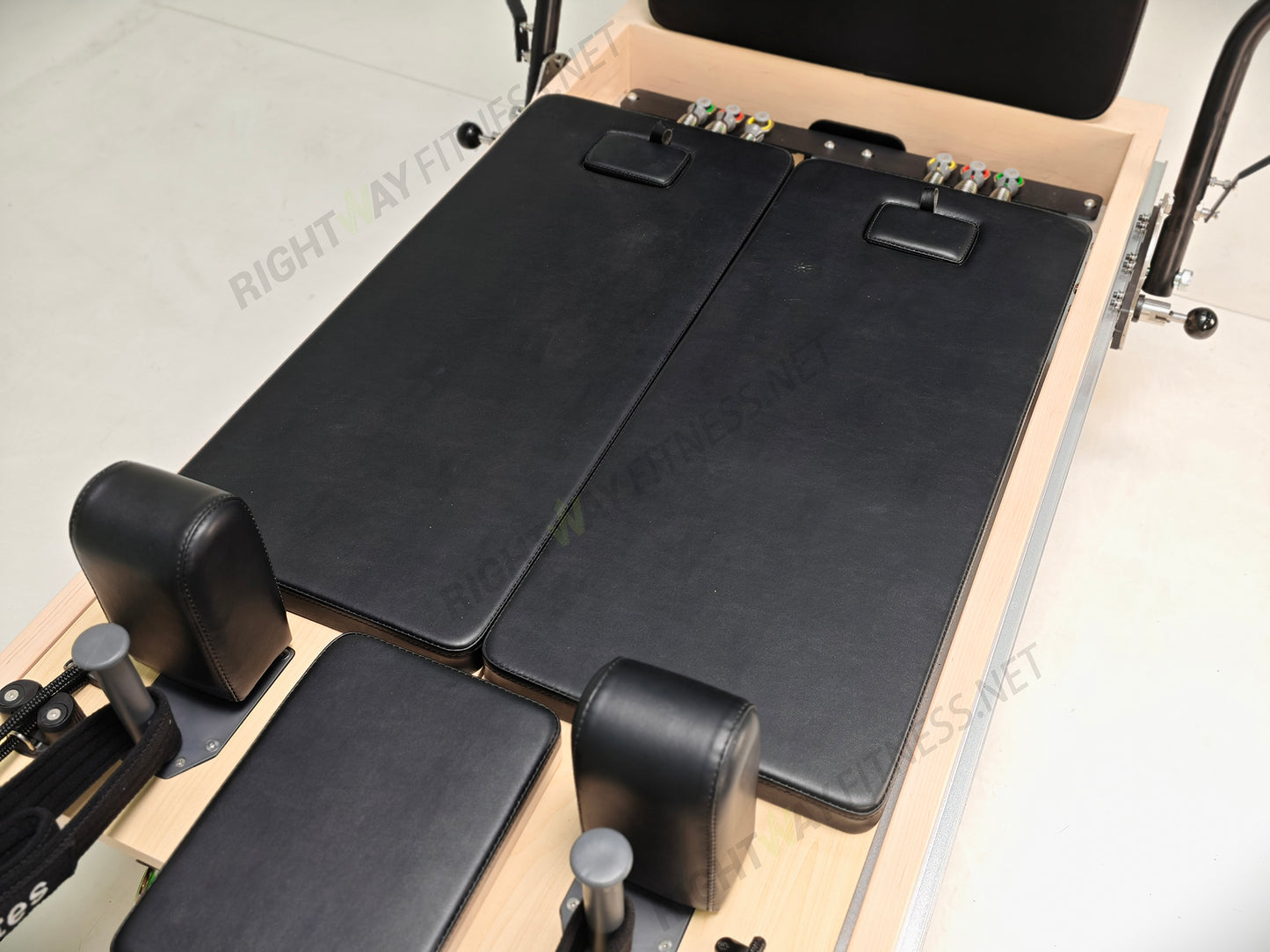 Dual-Slide Outer Track Maple Wood Pilates Reformer